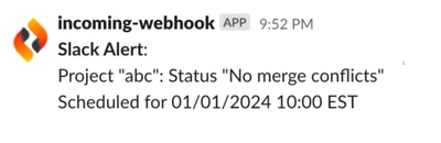 Slack Notification