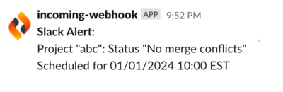 Slack Notification